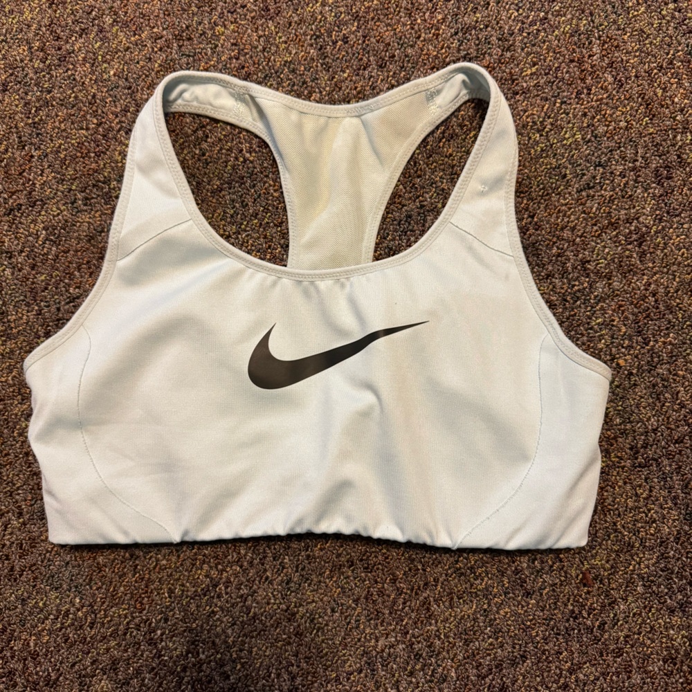 Light blue night sports bra